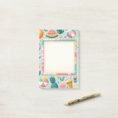 Summer Design Post-it® notes, 4" x 6" Notes (Op bureau)