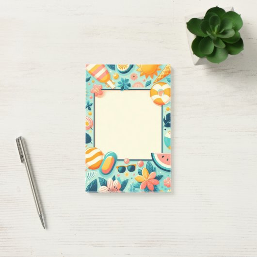 Summer Design Post-it® notes, 4" x 6" Post-it® Notes (Kantoor)
