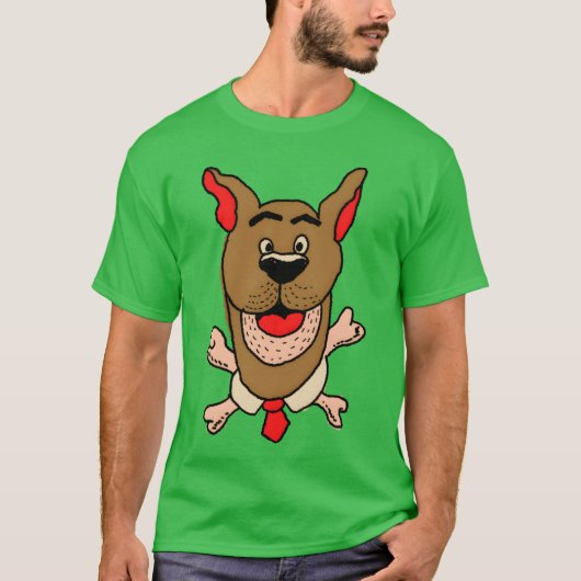 Summer Dog retro familie T-shirt (Voorkant)
