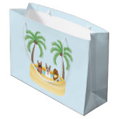 Summer Dogs Swimming pool Groot Cadeauzakje (Achterkant Gekanteld)