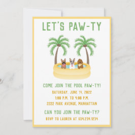 Summer Dogs Swimming pool Kaart