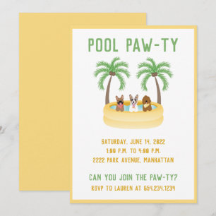 Summer Dogs Swimming pool Kaart