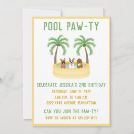 Summer Dogs Swimming pool Kaart