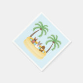 Summer Dogs Swimming pool Servet (Hoek)