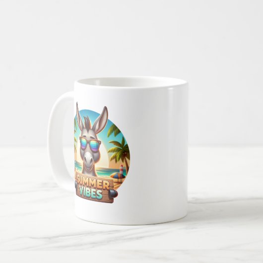 Summer Donkey Koffiemok (Voorkant links)
