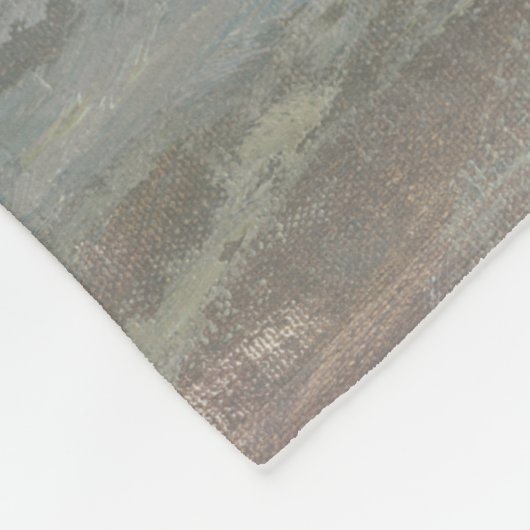 Summer Dory - Boat op de kust Fleece Deken (Hoek)