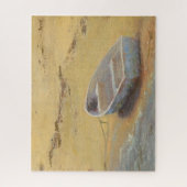 Summer Dory - Boat op de kust Legpuzzel (Verticaal)