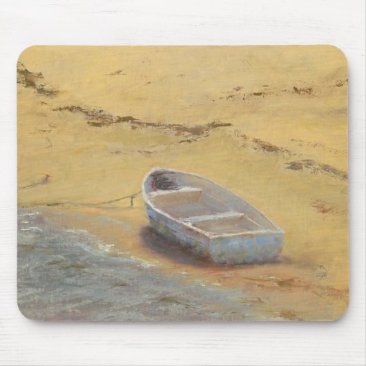 Summer Dory - Boat op de kust Muismat (Voorkant)