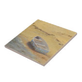 Summer Dory - Boat op de kust Tegeltje (Zijkant)