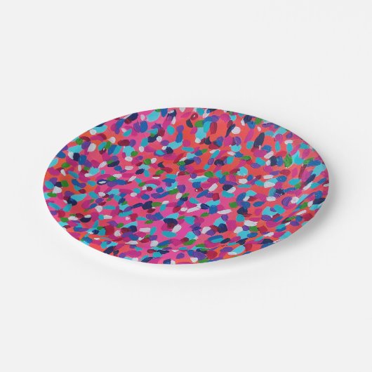 Summer Dreams Abstracte Print Papieren Bordje (Gekanteld)