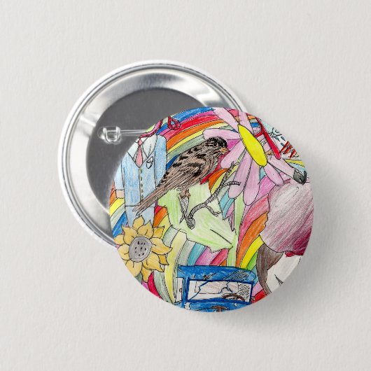 Summer Dreams Button (Voorkant /achterkant)