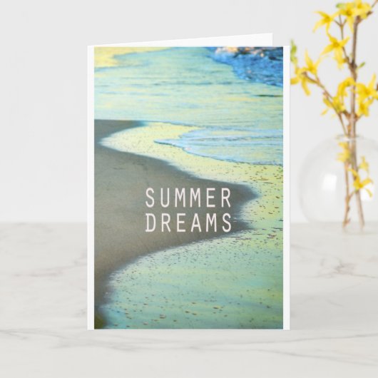Summer Dreams Kaart (Gele Bloem)