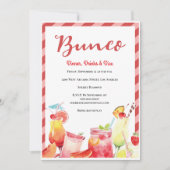 Summer Drink Bunco Kaart (Voorkant)