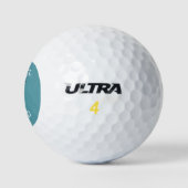 Summer Drink Design, Personalized Golf Balls Golfballen (Logo)