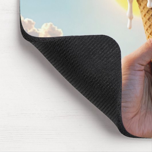 Summer Dripping Ice Cream Cone Muismat (Hoek)