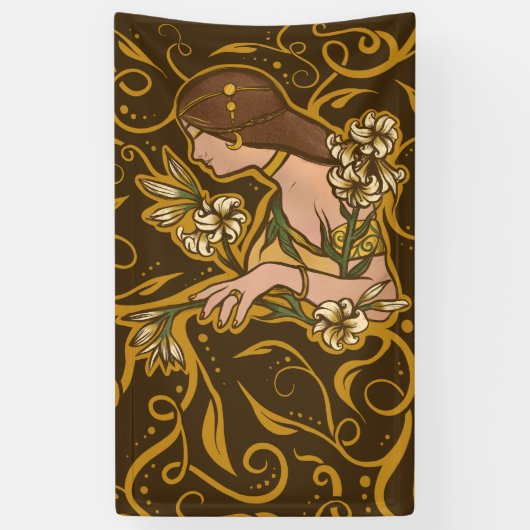 Summer Druid Goddess Spandoek (Verticaal)