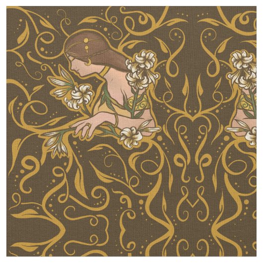 Summer Druid Goddess Stof (Close Up)