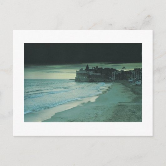 Summer Dusk at Sitges Briefkaart (Voorkant)