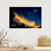 Summer Dusk Poster (Keuken)