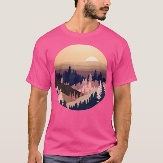 Summer Dusk T-shirt (Voorkant)