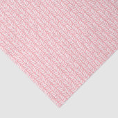 Summer Dusty Roos Blush Pink Stripes Tissuepapier (Detail)