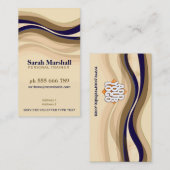 Summer Earth Hills met Logo Visitekaartje (Voorkant / Achterkant)