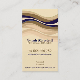 Summer Earth Hills met Logo Visitekaartje