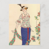 Summer Ensemble George Barbier Briefkaart (Voorkant)