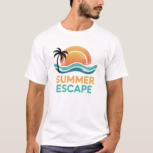 summer escape t-shirt (Voorkant)