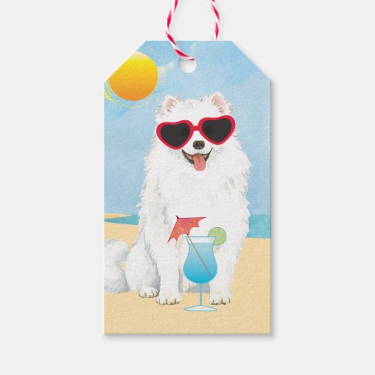 Summer Eskie Cadeaulabel (Voorkant)