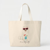 Summer Eskie Grote Tote Bag (Voorkant)