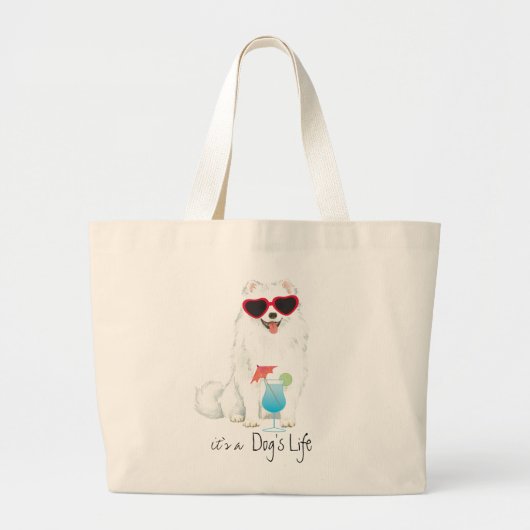 Summer Eskie Grote Tote Bag (Voorkant)