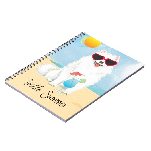 Summer Eskie Notitieboek (Linkerzijde)