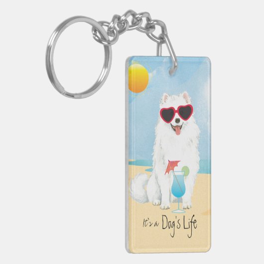 Summer Eskie Sleutelhanger (Voorkant Links)