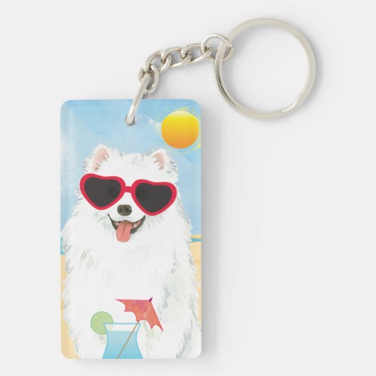 Summer Eskie Sleutelhanger (achterkant)