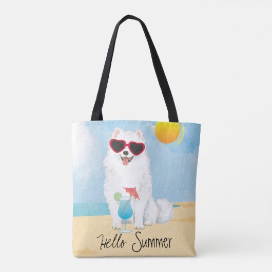 Summer Eskie Tote Bag (Achterkant)