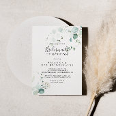 Summer Eucalyptus Bridesmaids Luncheon Shower Kaart