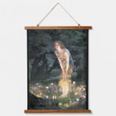 Summer Eve van Pre-Raphaelite Edward Robert Hughes Hangend Wandkleed (Voorkant)