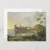Summer Evening (Caernarvon Castle) c.1764-65 (olie Briefkaart (Voorkant / Achterkant)