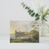 Summer Evening (Caernarvon Castle) c.1764-65 (olie Briefkaart (Staand voorkant)