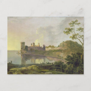 Summer Evening (Caernarvon Castle) c.1764-65 (olie Briefkaart