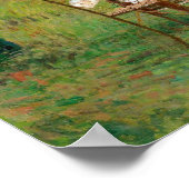 Summer Evening door Emile Claus Poster (Hoek)