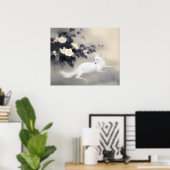 Summer Evening Kansetsu Fox Poster (Thuiskantoor)