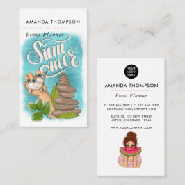 Summer Event Planner Catering Visitekaartje