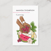 Summer Event Planner Catering Visitekaartje (Voorkant)
