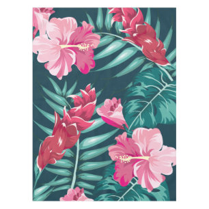 Summer Exotic Flowers Tafelkleed