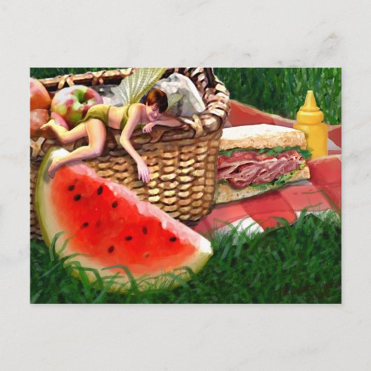 Summer Fairy Briefkaart (Voorkant)