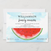 Summer Family Reunion Watermelon Kaart (Voorkant)