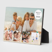 Summer family vacation photo collage fotoplaat (Zijkant)
