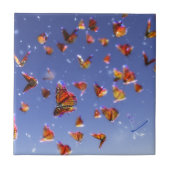 Summer Fantasia Decoratieve Tegel / Trivet Tegeltje (Voorkant)